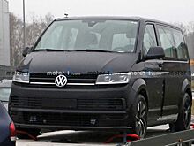 На тестах замечен прототип электрического фургона VW ID Buzz