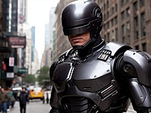 В Детройте появился трёхметровый памятник Робокопу