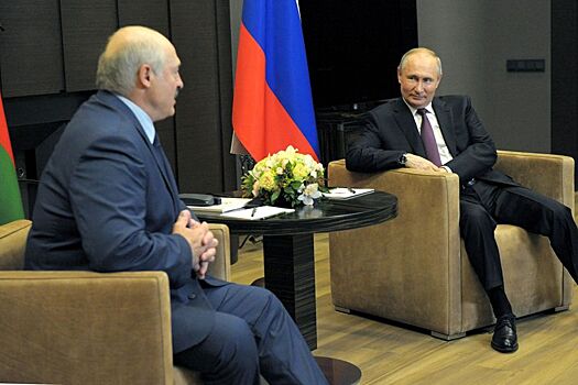 Лукашенко рассказал Путину об инциденте с Ryanair