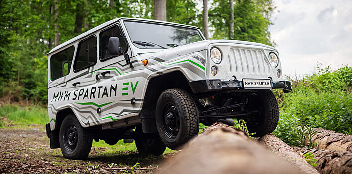 В Чехии стартовали продажи электрифицированного УАЗ Hunter MWM Spartan EV в 2022 году