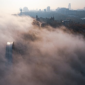 «Украина - страна, где скоро можно будет снимать фильмы-катастрофы»: соцсети о смоге в Киеве