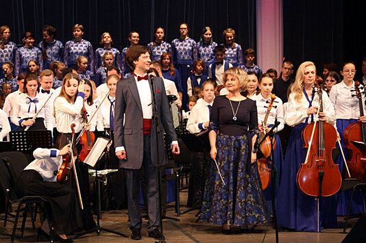 В Культурном центре «Зеленоград» состоялся концерт Детской музыкальной школы им. М.П. Мусоргского «Нам дороги эти позабыть нельзя!»
