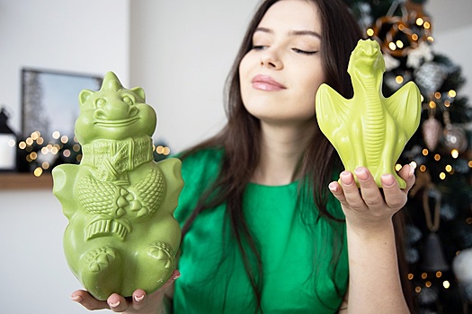 Семь разноцветных драконов, шоколадные краски и телеграммы: "Конфаэль" предложила сладкие подарки к Новому году