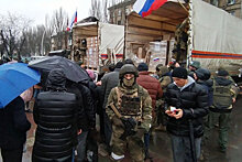 Жители Донецка не собираются уезжать из обстрелянных домов