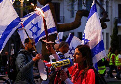 В Израиле вновь прошли массовые протесты против судебной реформы
