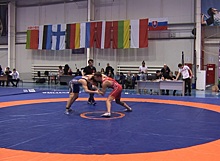 В Калининградской области проходит международный турнир по вольной борьбе в категории «кадеты»