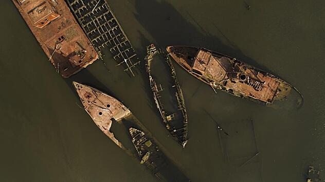 На Дальнем Востоке ликвидируют «кладбище кораблей» к 2025 году