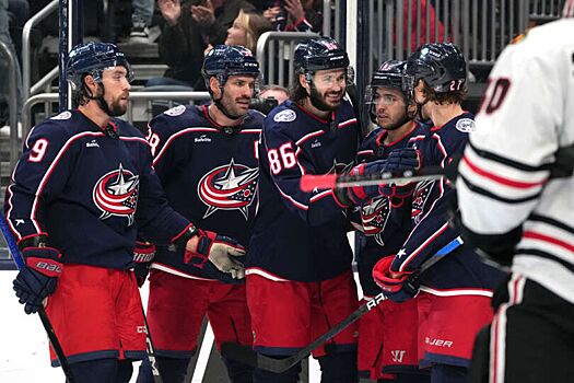 «Коламбус» — «Чикаго» — 7:3, видео, голы, шайбы Воронкова и Марченко, конец антирекордной серии