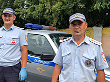 В Кемеровской области сотрудники ГИБДД оказали помощь мужчине, потерявшему сознание