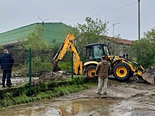 В Мурманской области из-за сильных дождей затопило поселок Никель