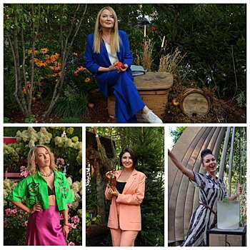 Вечно молодая Вербицкая, позитивная Такшина, яркая Макеева и другие звезды на на фестивале «Сады и люди»