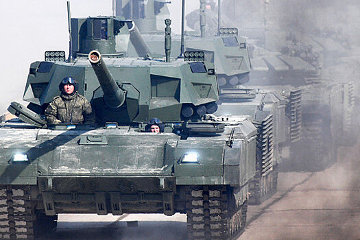 ФСВТС: Россия готова поделиться технологиями "Арматы" для разработки индийского танка
