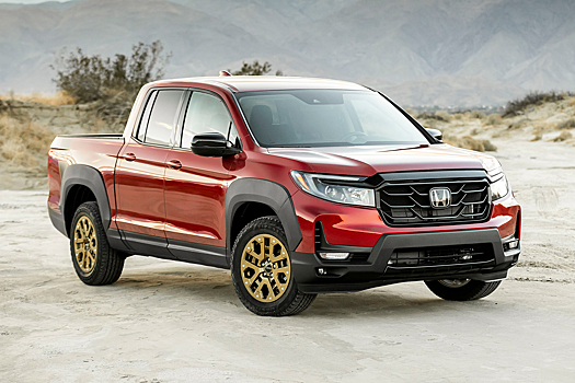 В России начали продавать пикапы Honda Ridgeline