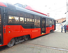 Глава Ижевска Олег Бекмеметьев: «Таких трамваев не делают ни в одном городе России»