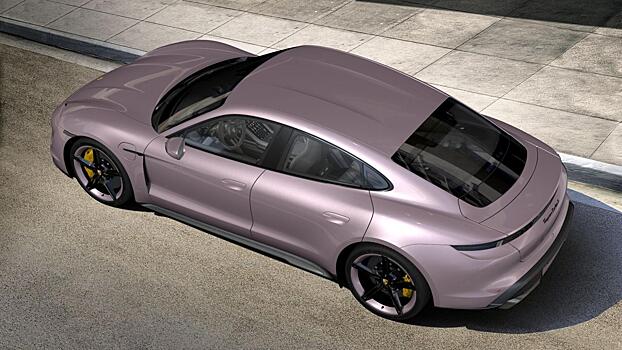 У Porsche Taycan появились новые цвета кузова