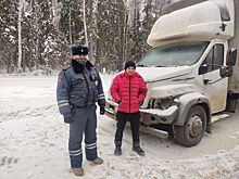 Костромские полицейские сводили иногороднего водителя в кафе