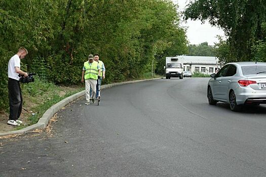 На трёх улицах Кирова завершился дорожный ремонт