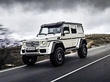 Выпуск Mercedes G500 4x 4² будет прекращен в конце октября