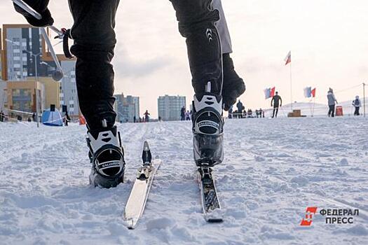 Челябинцы помогли построить лыжную трассу олимпийскому чемпиону