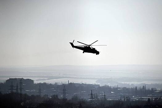 Российские военные сбили украинский Ми-8 в ДНР
