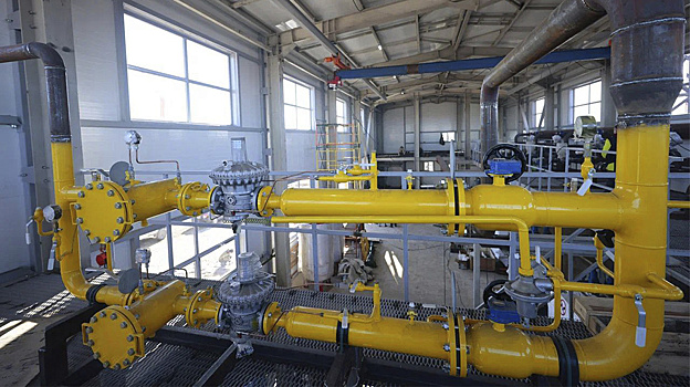 Строители собрали каркас будущей газовой котельной в Лабытнанги