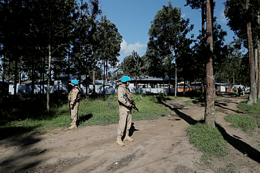 Толпа напала на лагерь миротворцев ООН в Африке
