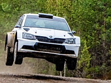 Валттери Боттас протестировал раллийную Skoda Fabia