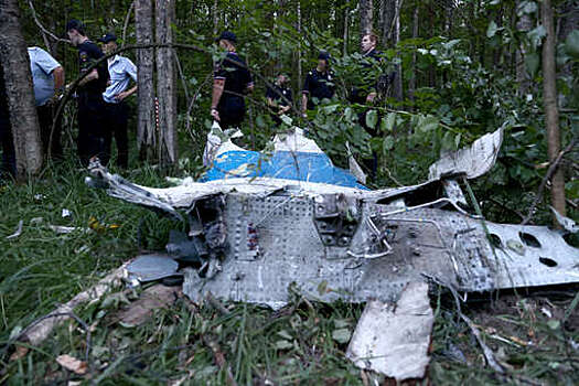 СК РФ назначил экспертизы по фрагментам упавшего в Коломне Sukhoi Superjet 100