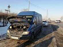 В Красноярском крае автобус без тормозов вёз пассажиров в два этажа