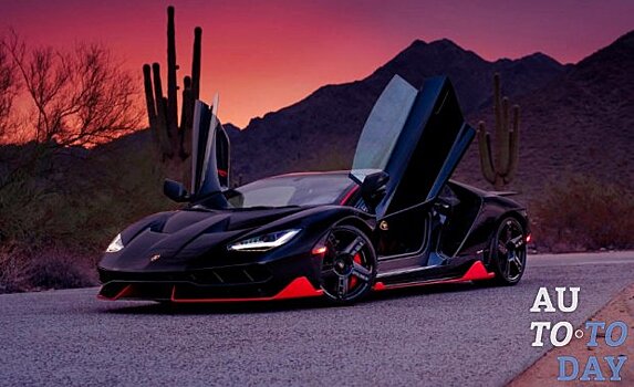 Редкий Lamborghini Centenario отправляется в Монтерей