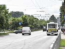 На Пошехонском шоссе запустили выделенную полосу для общественного транспорта