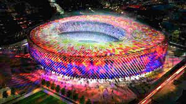 «Газпром Арена» отдыхает? «Барселона» ударными темпами строит новый стадион. Правда, с этим у клуба есть проблемы
