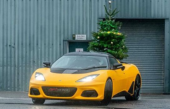 Lotus Evora желает всем счастливых и веселых дрифтов