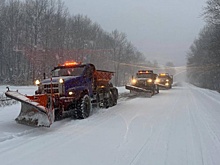 Снежный циклон накрыл Хабаровский край