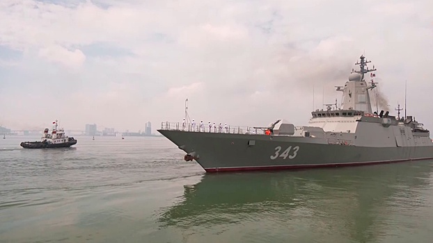 Отряд кораблей ТОФ вышел в море после делового захода во Вьетнам