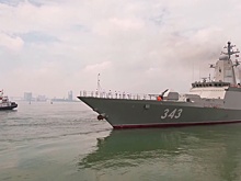 Отряд кораблей ТОФ вышел в море после делового захода во Вьетнам