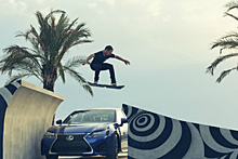 Lexus представил летающий скейтборд