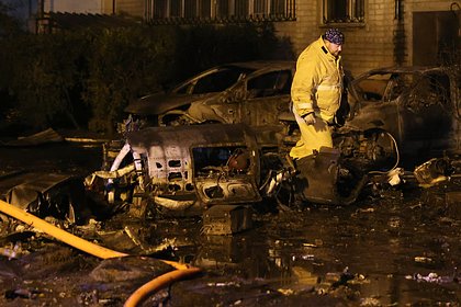 После падения военного самолета в Ейске пропали шесть жителей