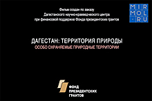 «Как прекрасен этот мир, посмотри». Снят документальный фильм о природных памятниках Дагестана