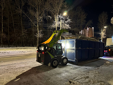 По поручению мэра Руслана Болотова за выходные с улиц Иркутска вывезли свыше 4200 тонн снега