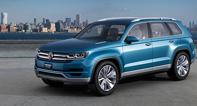 Появились фото кроссовера VW Tavendor для Китая