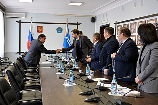 Глава Тувы Владислав Ховалыг обсудил с гендиректором «Оргэнергострой» Германом Кокосадзе реконструкцию пункта пропуска «Хандагайты» на границе с Монголией