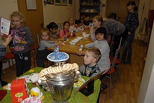 Тематическое мероприятие, посвященное чаю, прошло в библиотеке на Лухмановской