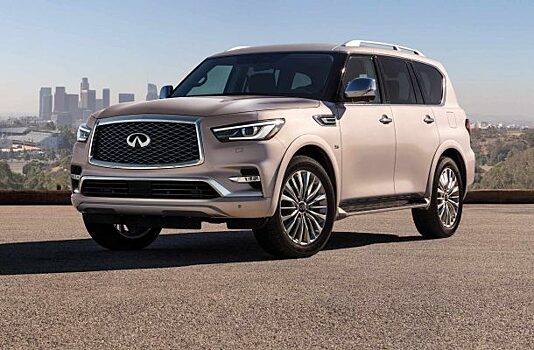 Обновленный Infiniti QX80 готовится к премьере