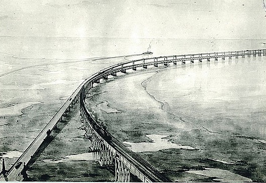 Глубина сваи керченского моста
