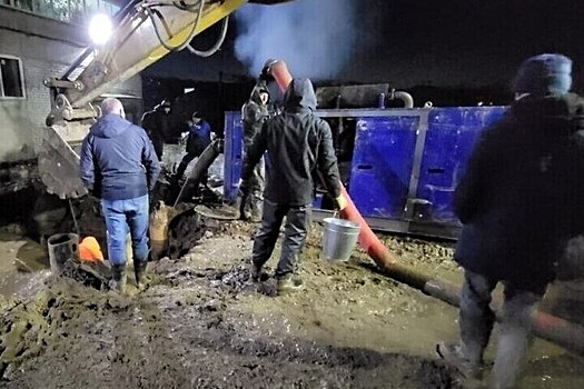 Российский город остался без воды из-за коммунальной аварии
