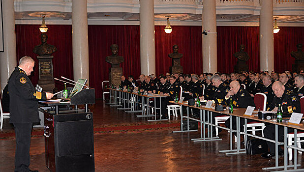 Расширенное заседание Военного совета ВМФ прошло в Петербурге