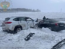 В Лениногорском районе Татарстана произошло массовое ДТП