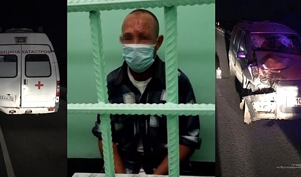 Саратовец угнал машину и врезался в скорую в Волгоградской области