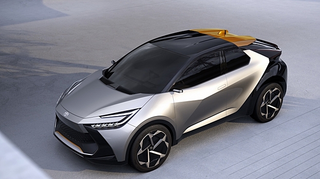 Концепт Toyota C-HR Prologue намекает на следующий компактный кроссовер